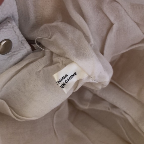 VENETO vintage womens shoulder purse pleather PVC doctor-style opening BNWT - Picture 7 of 10